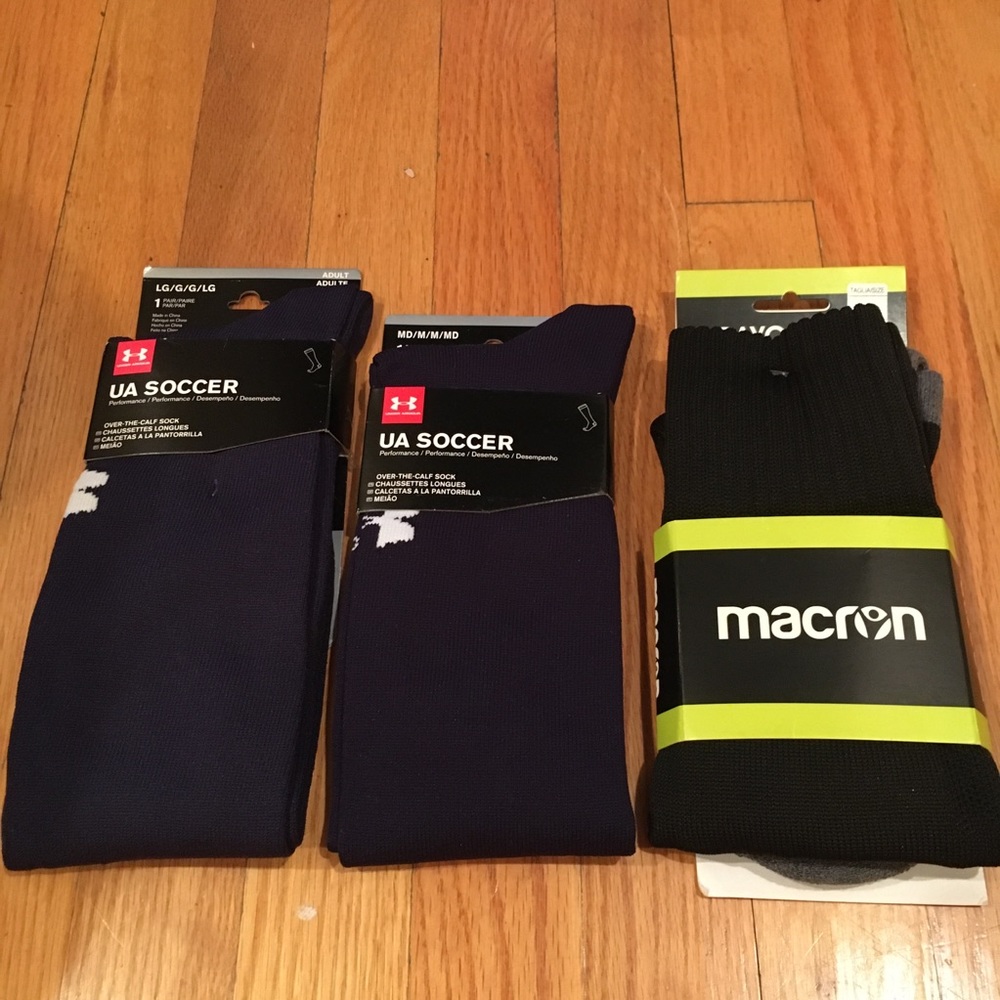 Three Pairs of Soccer Socks